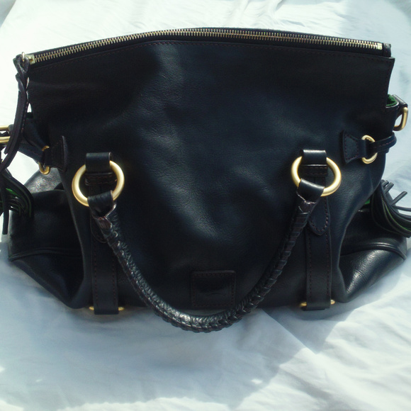 Dooney & Bourke Black Satchel - Picture 2 of 8